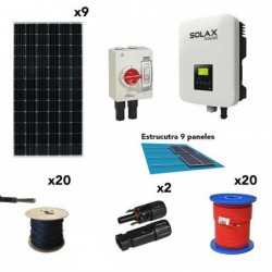 Kit solar autoconsumo 3,3kW...